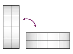 Hot Espejo de pared 30x80 cm rectangular hierro Negro