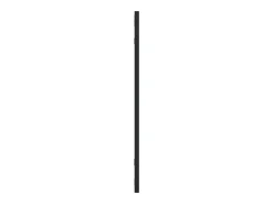 Espejo de pared 60x60 cm cuadrado de hierro Negro Clearance