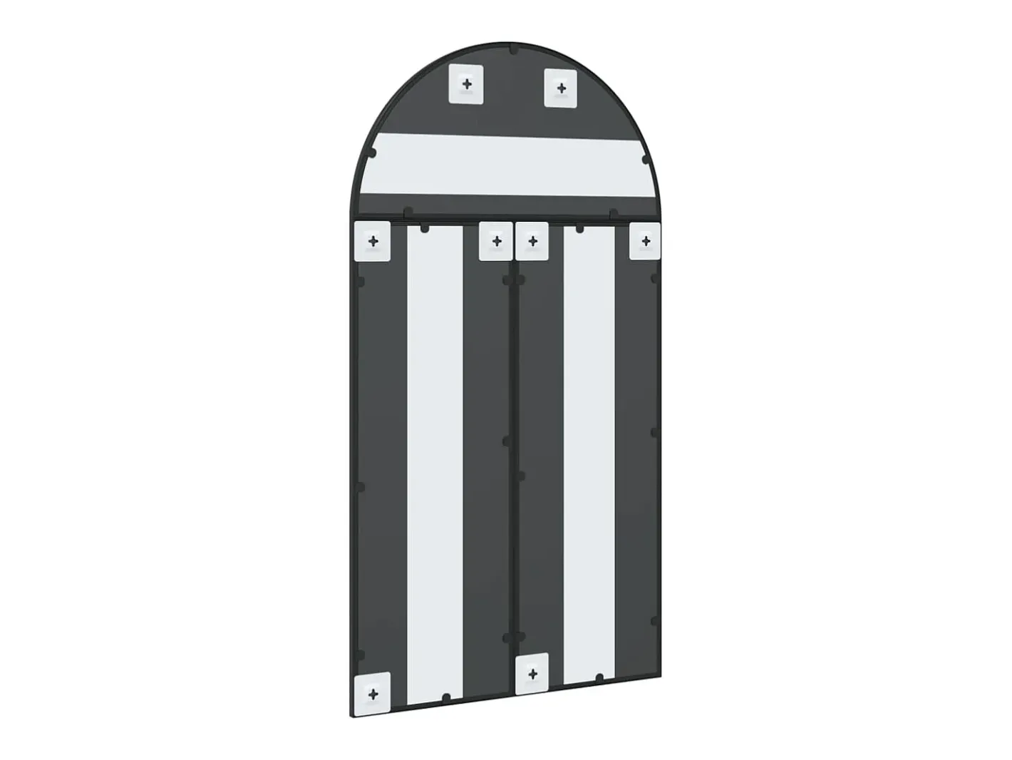 Espejo de pared 60x110 cm arco de hierro Negro Clearance