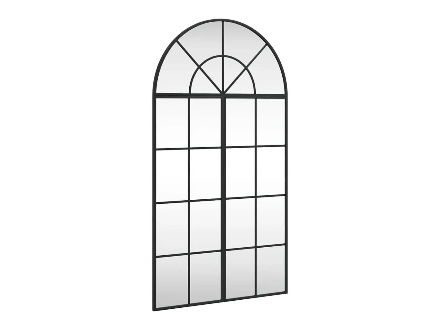 Espejo de pared 60x110 cm arco de hierro Negro Clearance