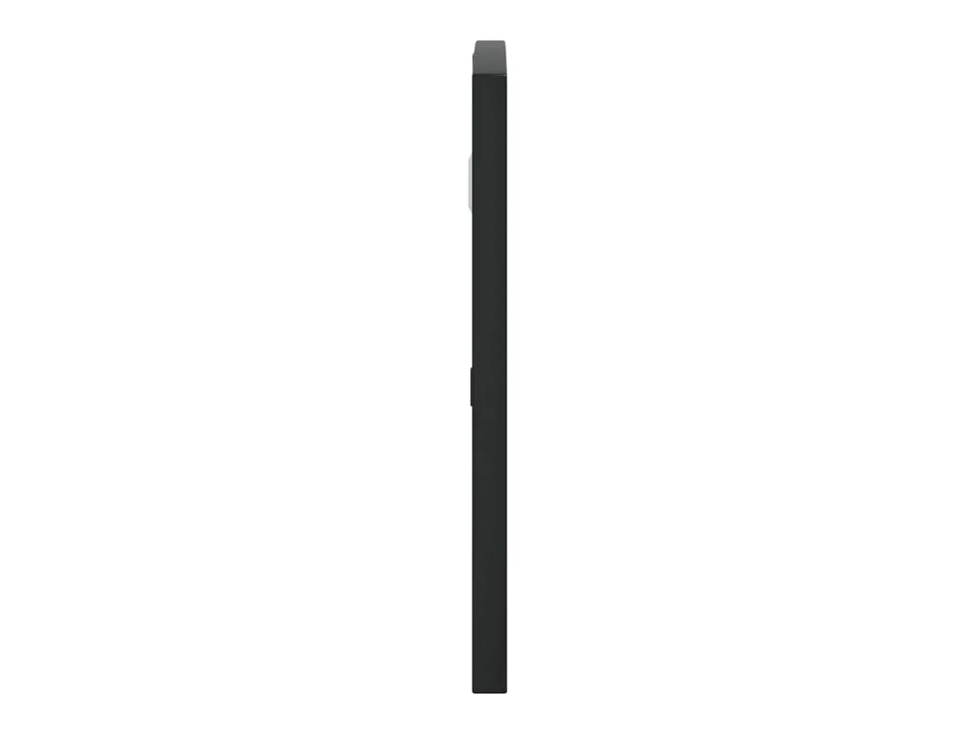 Discount Espejo de pared 60x30 cm arco de hierro Negro