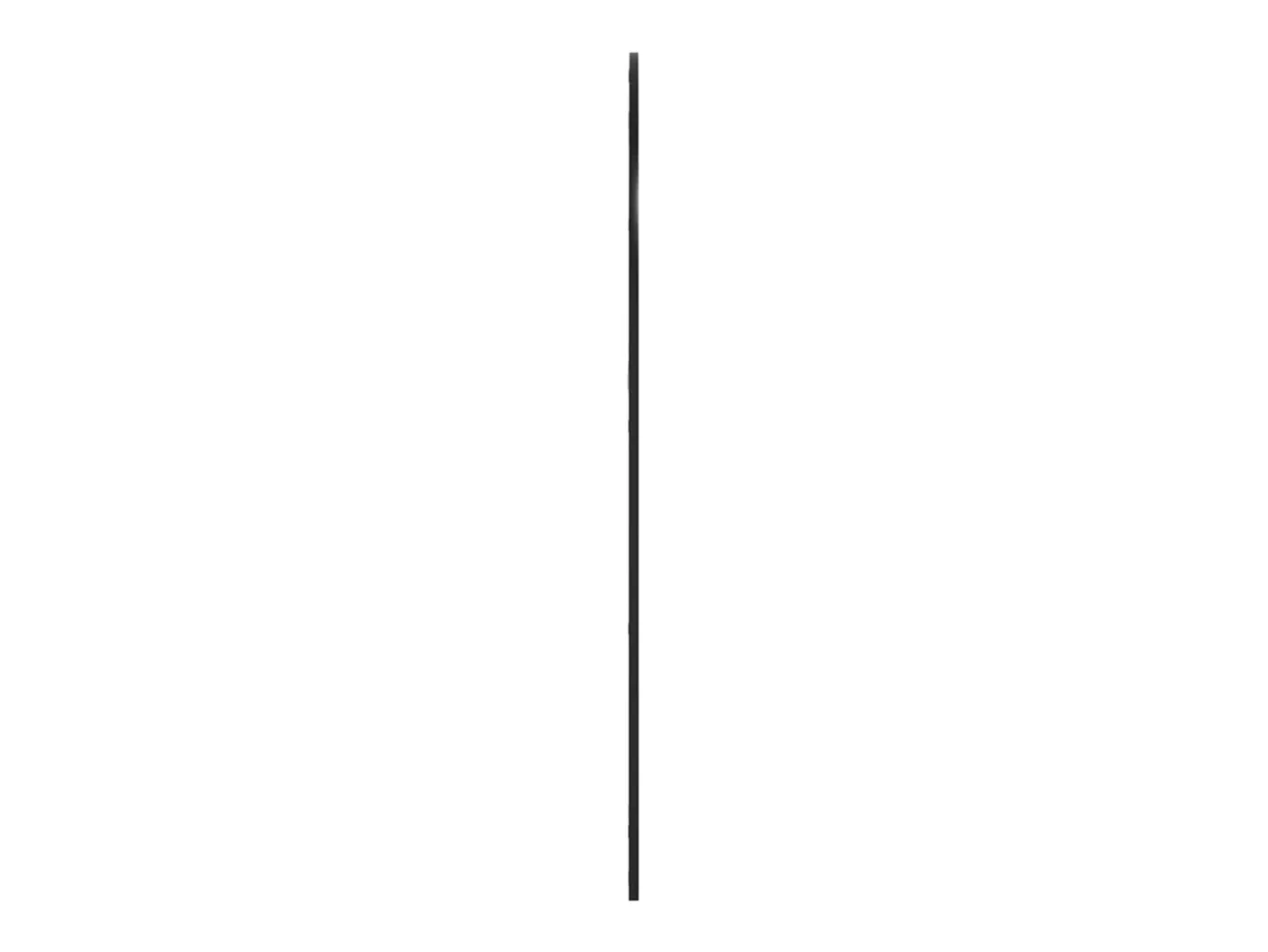 Espejo de pared 100x130 cm arco de hierro Negro