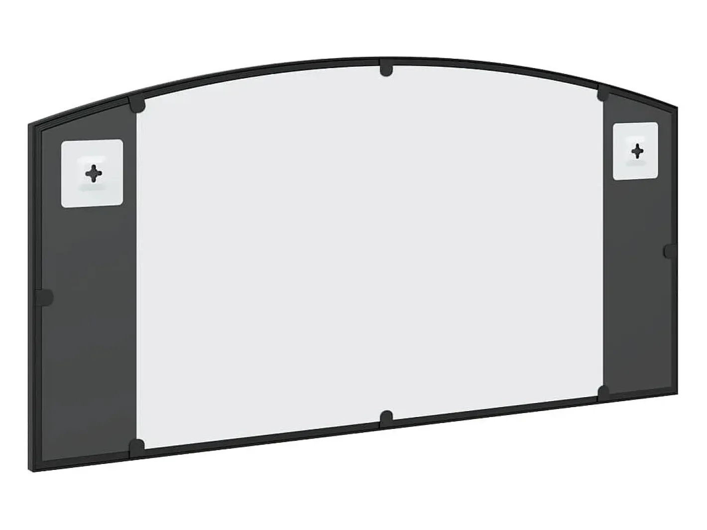 Espejo de pared 80x40 cm arco de hierro Negro Best