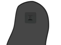 Outlet Espejo de pared 80x35 cm Negro
