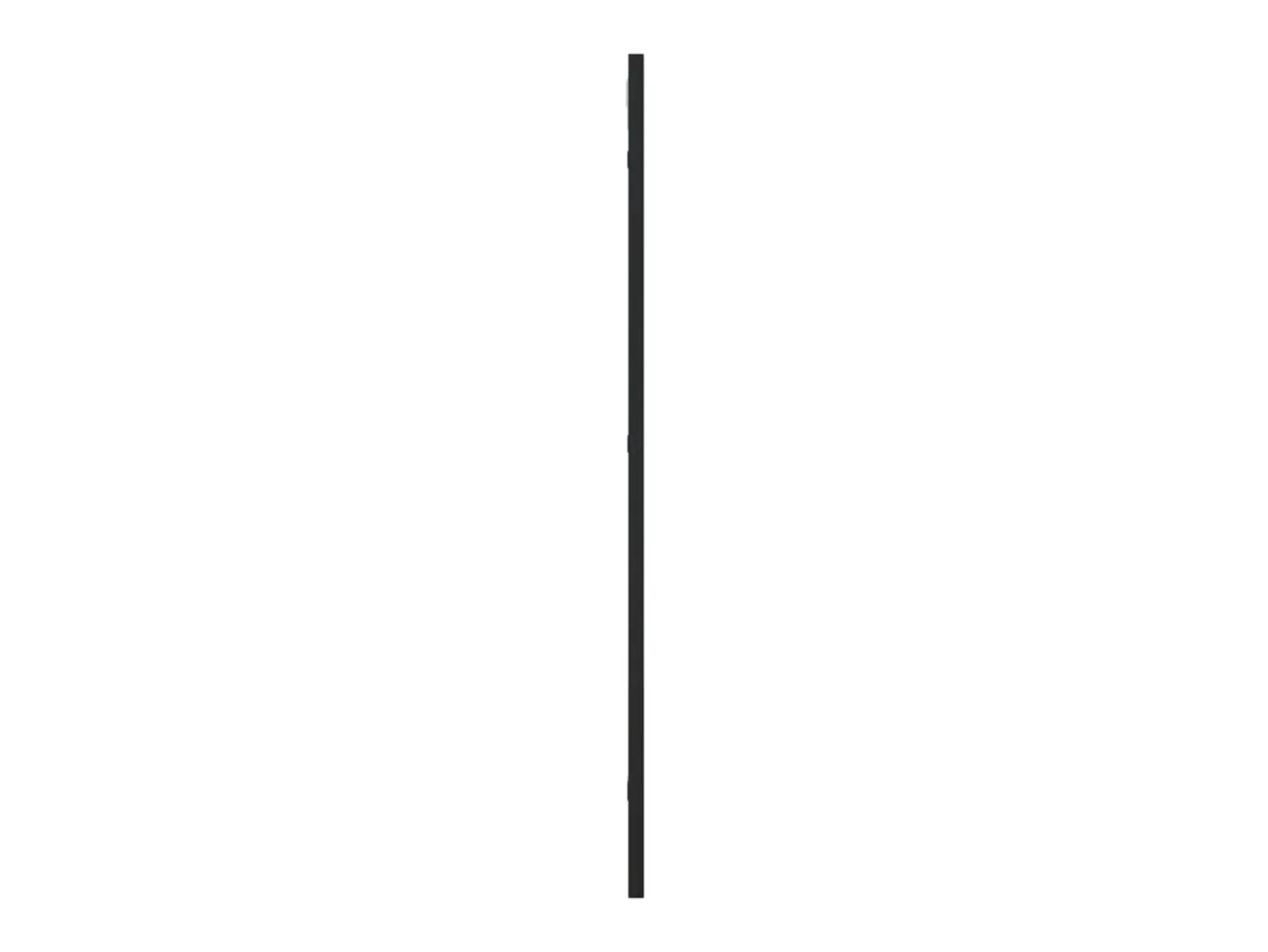 Espejo de pared 40x80 cm rectangular hierro Negro Best