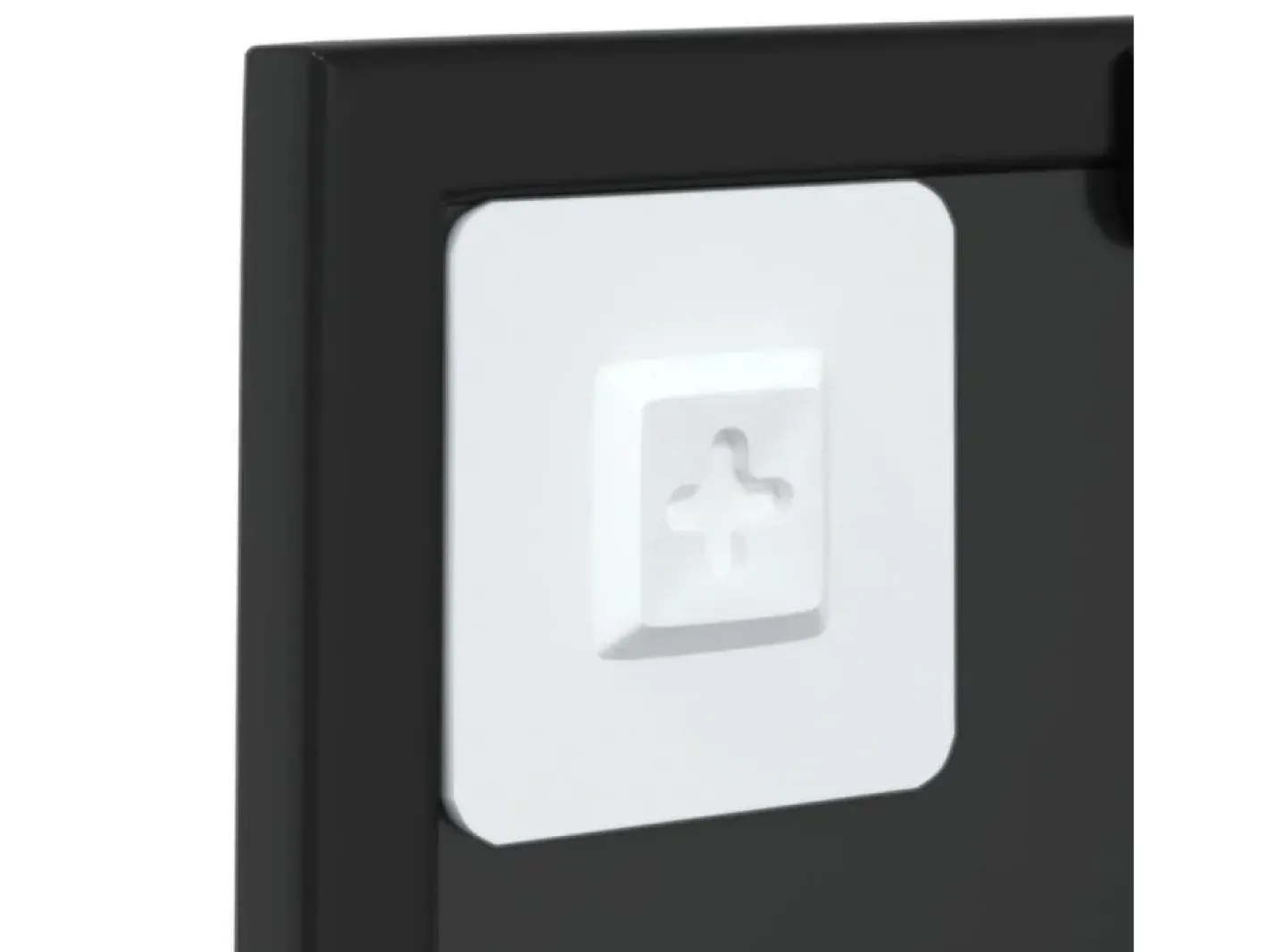 Online Espejo de pared 40x40 cm metal Negro