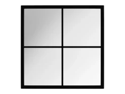 Online Espejo de pared 40x40 cm metal Negro