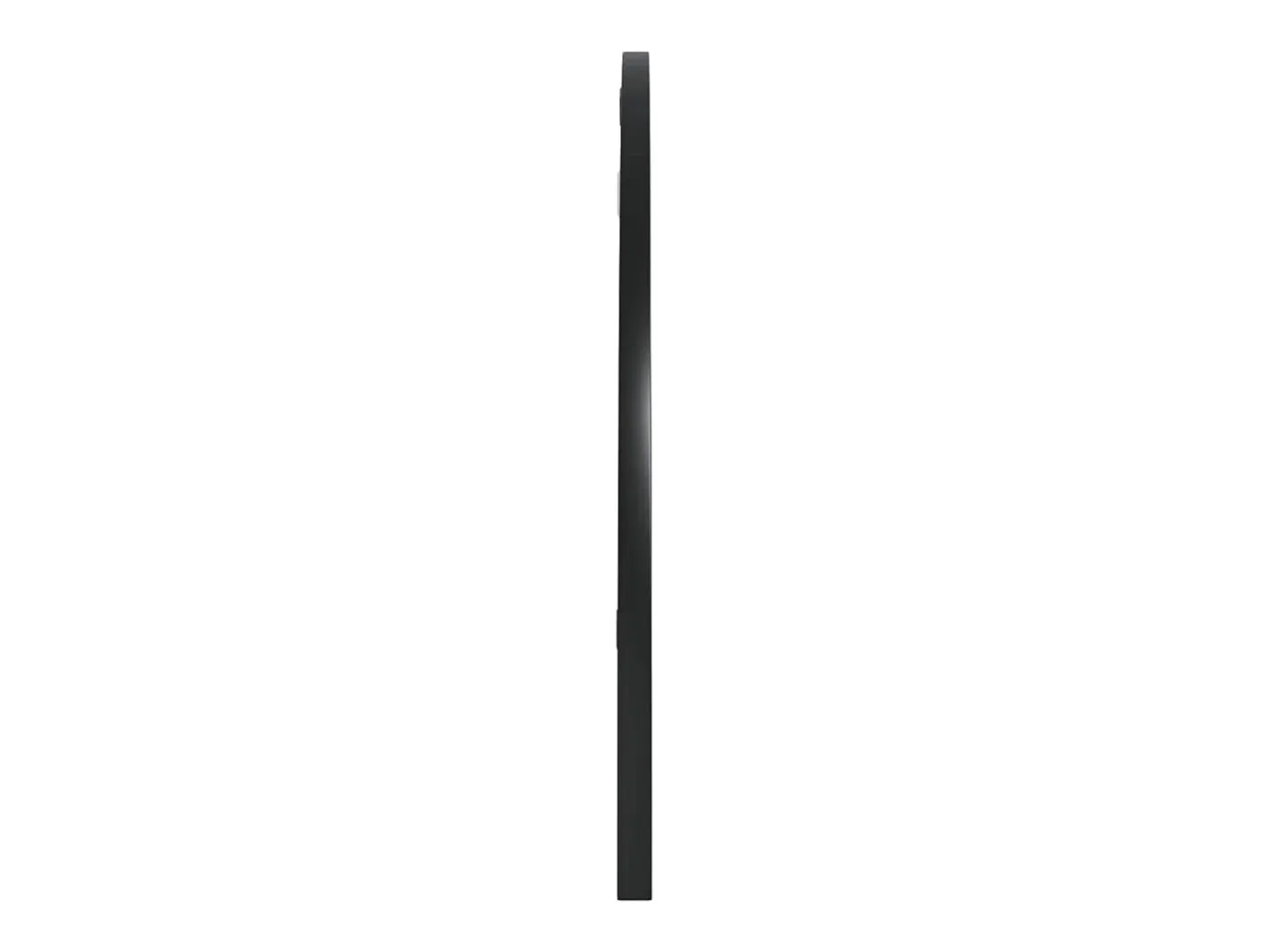 Sale Espejo de pared 80x40 cm arco de hierro Negro