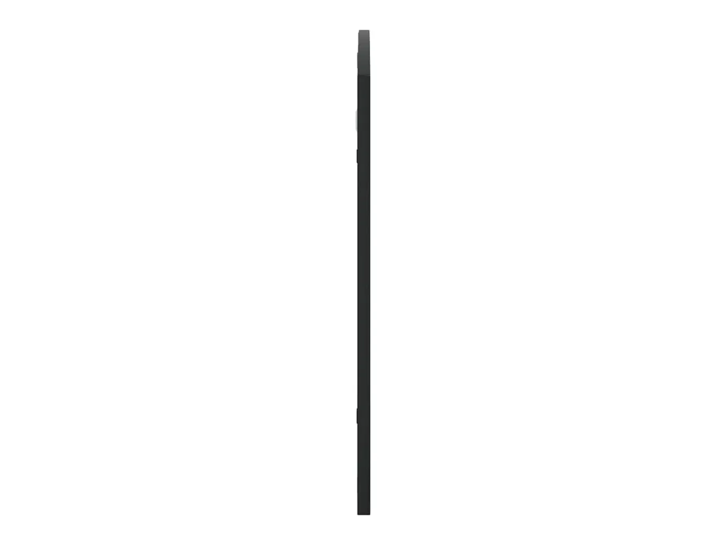Online Espejo de pared 100x60 cm arco de hierro Negro