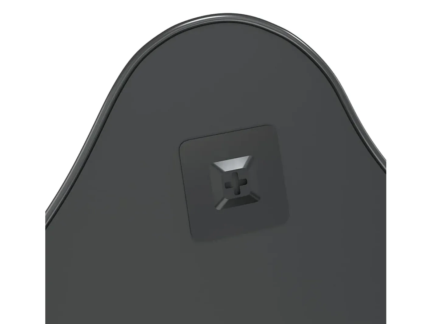 Outlet Espejo de pared 60x50 cm ES308571 Negro
