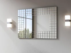 Les Tendances Espejo de pared original Kokazi 90x65 cm. Gris Sale