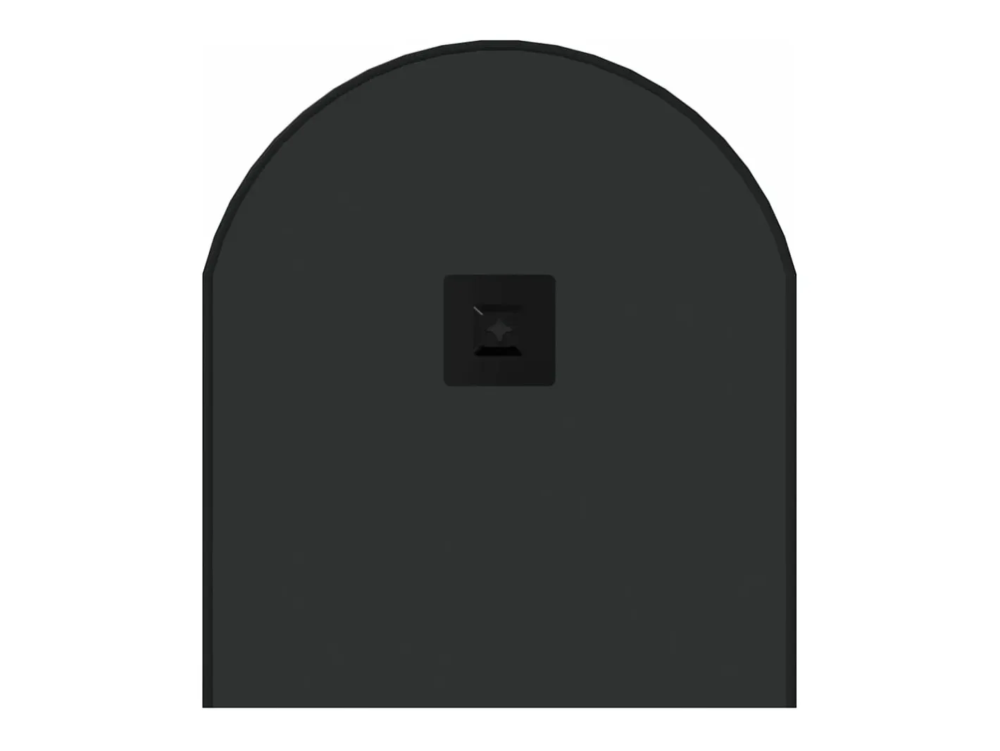 Espejo de pared ovalado 80x35 cm ES631167 Negro Outlet