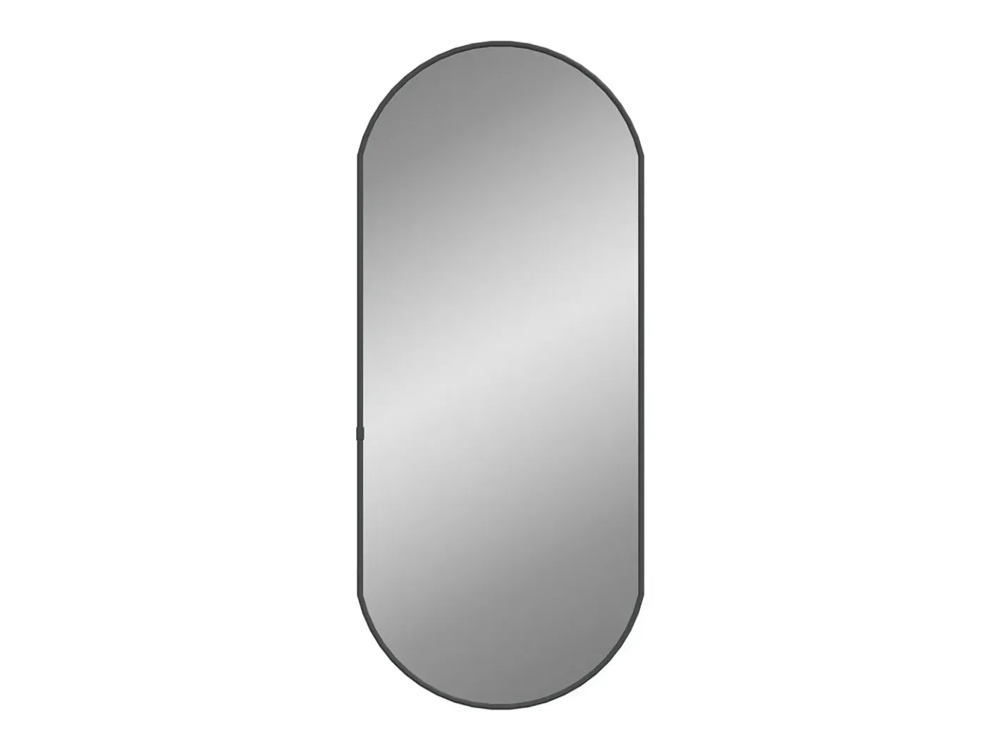 Espejo de pared ovalado 70x30 cm ES902046 Negro Sale