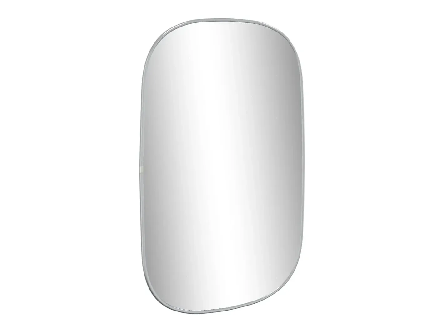 New Espejo de pared 70x45 cm ES275086 Plateado