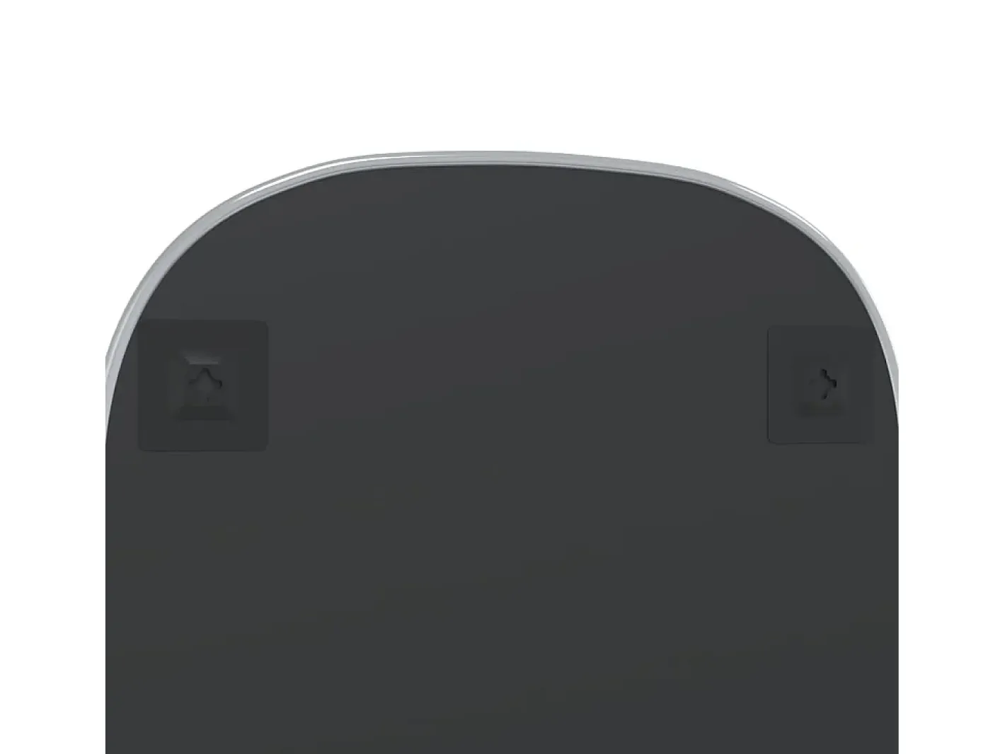 New Espejo de pared 70x45 cm ES275086 Plateado