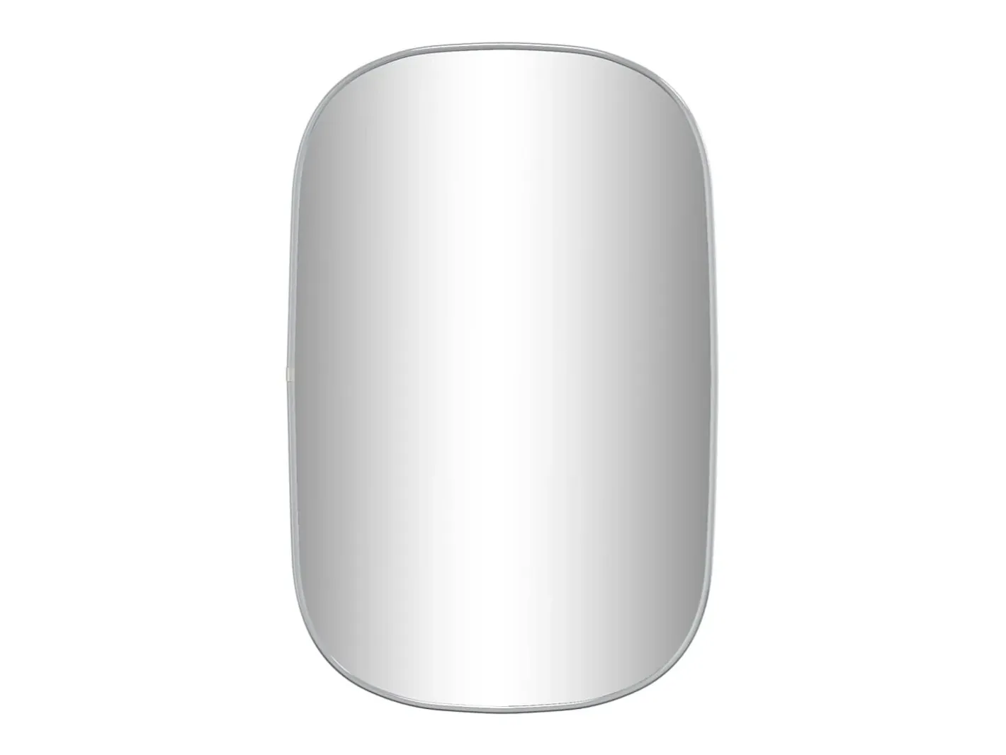 New Espejo de pared 70x45 cm ES275086 Plateado