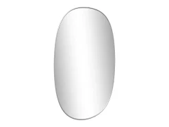 Outlet Espejo de pared 70x45 cm Plateado