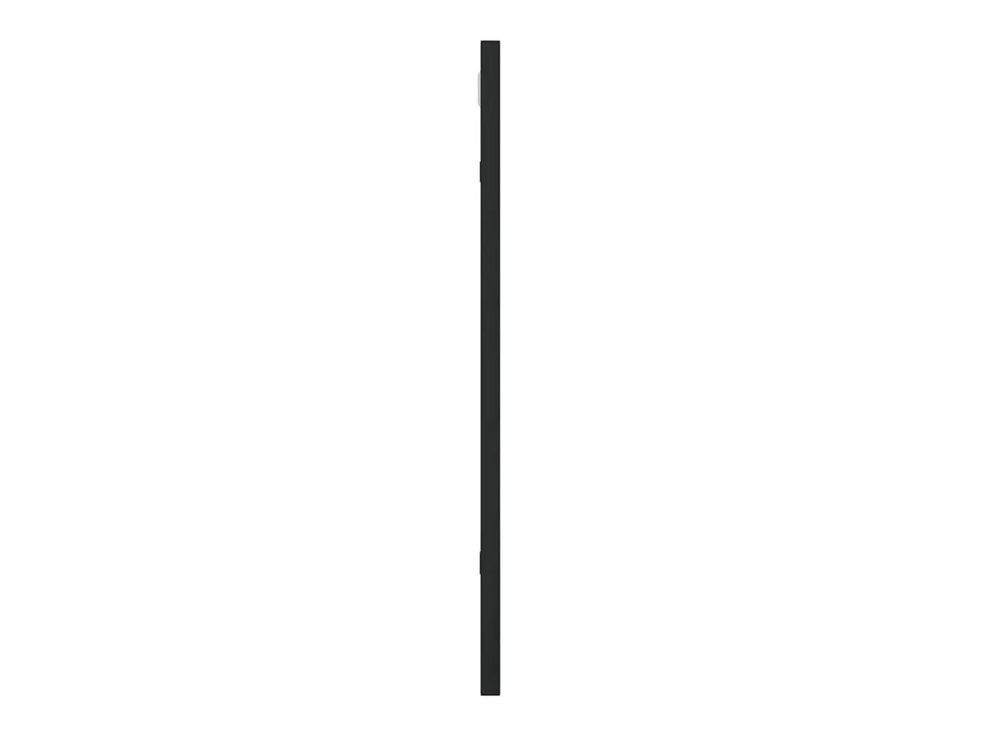 Espejo de pared rectangular de hierro 40x50 cm ES694874 Negro Outlet