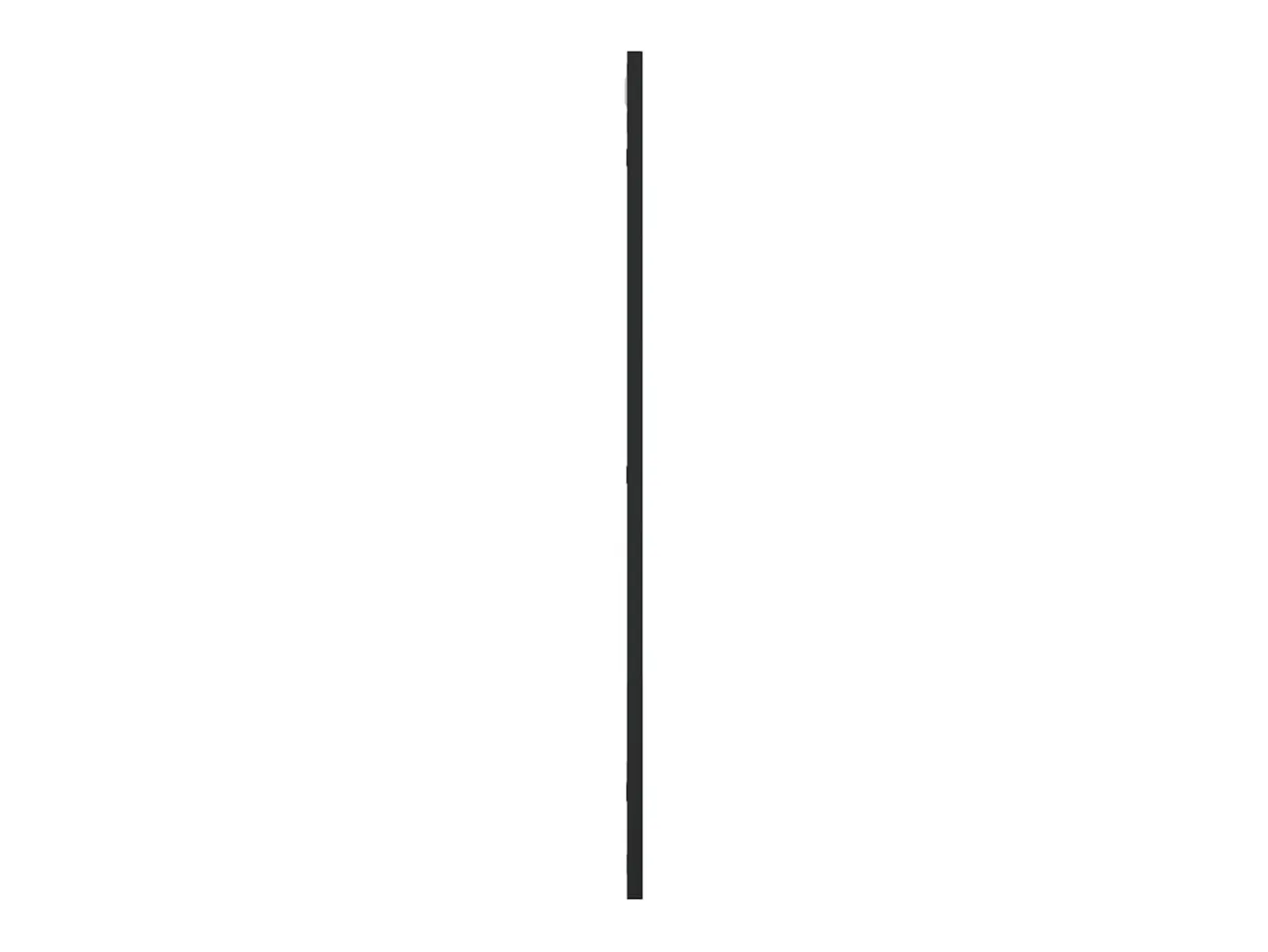 Espejo de pared rectangular de hierro 50x80 cm ES920919 Negro