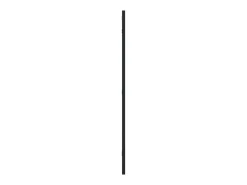 Outlet Espejo de pared rectangular de hierro 40x80 cm ES214271 Negro