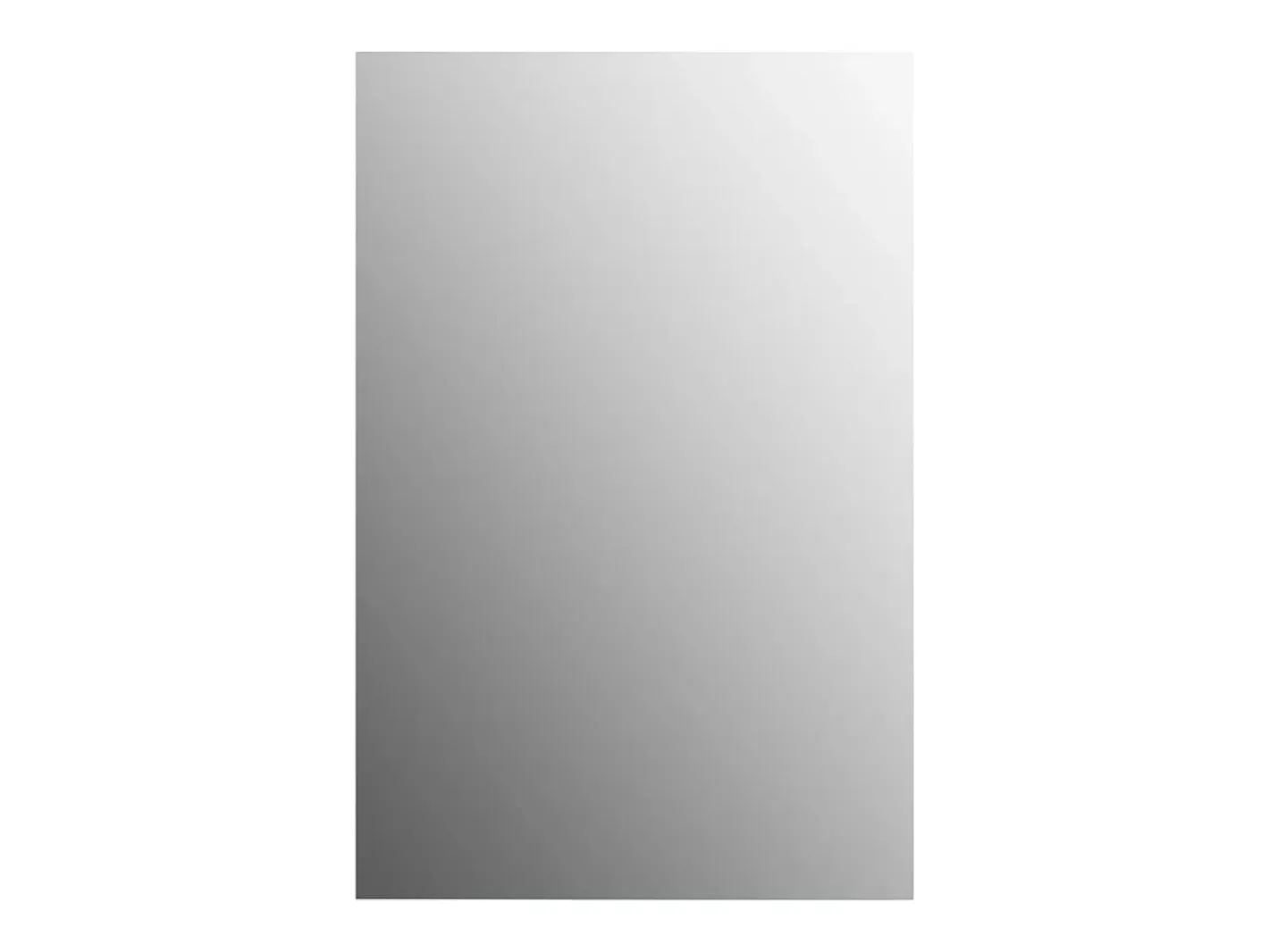 Discount Espejo de pared rectangular vidrio 60x40 cm ES326290 Plateado