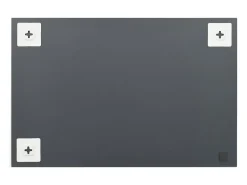 Discount Espejo de pared rectangular vidrio 60x40 cm ES326290 Plateado