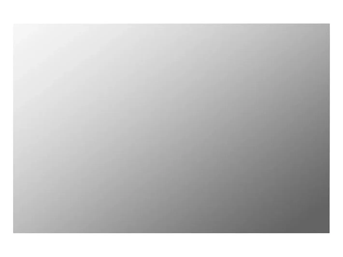 Discount Espejo de pared rectangular vidrio 60x40 cm ES326290 Plateado