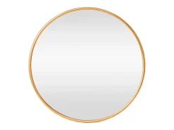 Clearance Helloshop26 Espejo de pared redondo 50 cm dorado 03_0007942 Amarillo