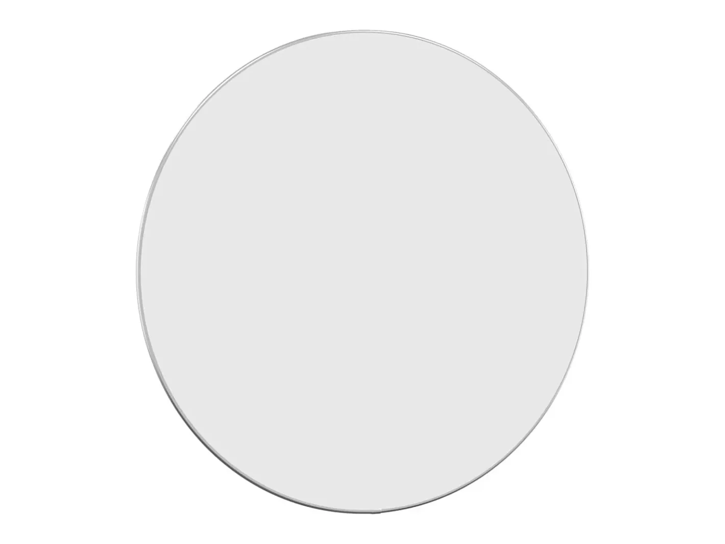 Espejo De Pared|Espejo-Espejo de pared redondo Ø 60 cm ES797898 Plateado