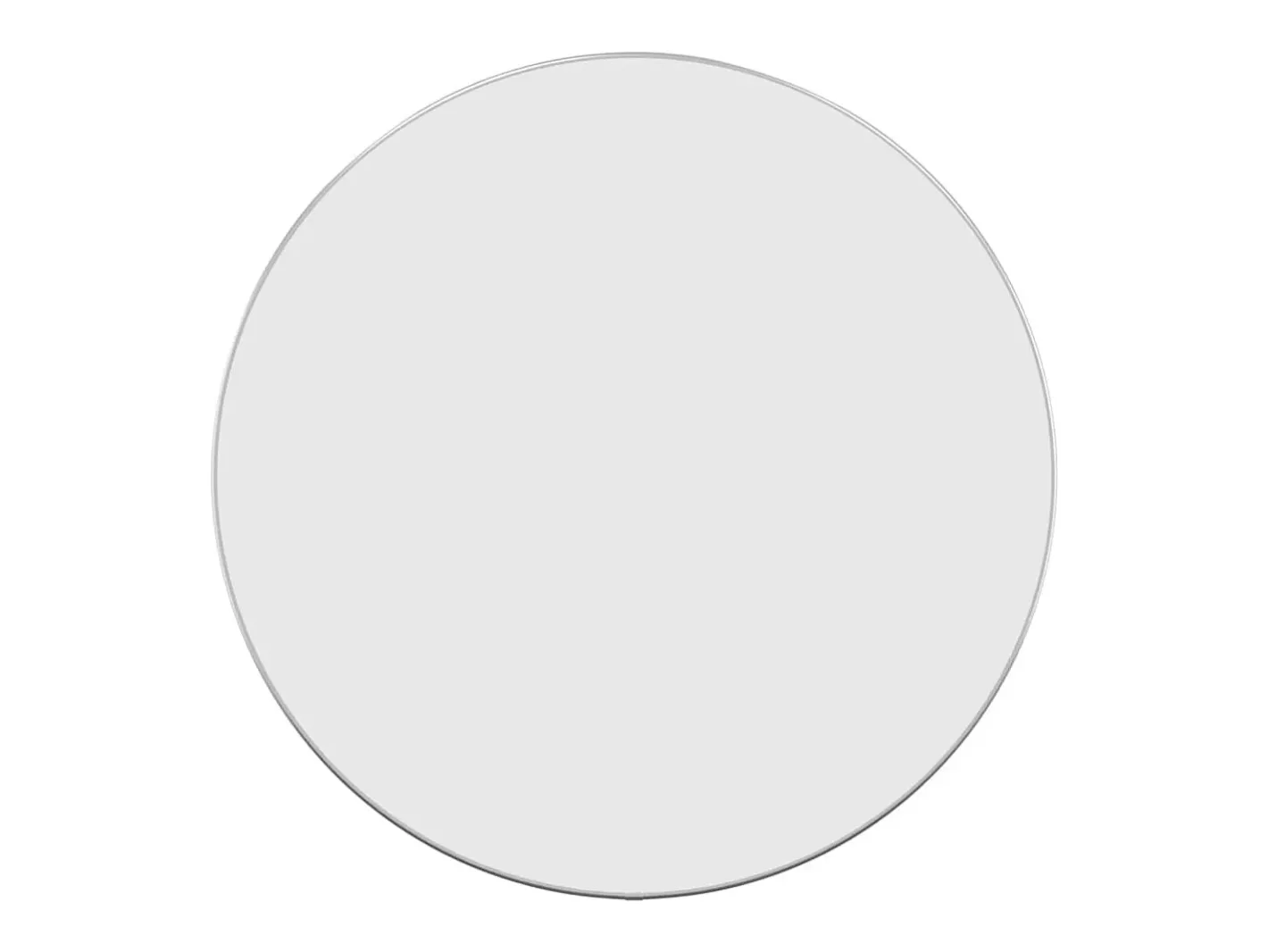 Espejo De Pared|Espejo-Espejo de pared redondo Ø 60 cm ES797898 Plateado