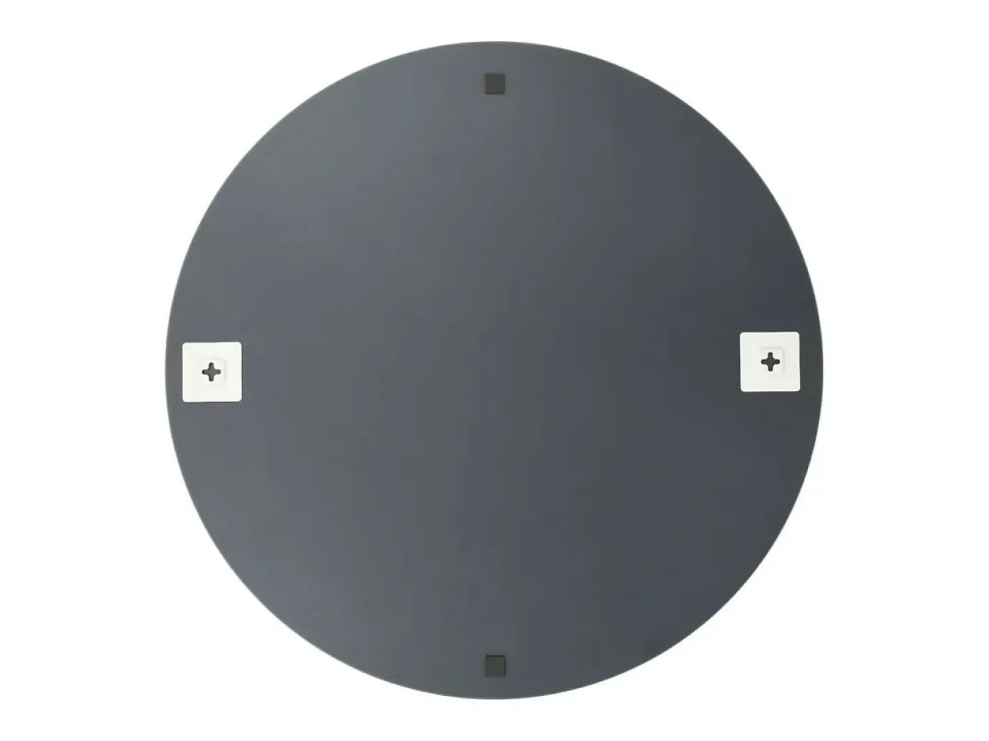 vidaxl Espejo de pared redondo vidrio Ø70 cm Transparente Online