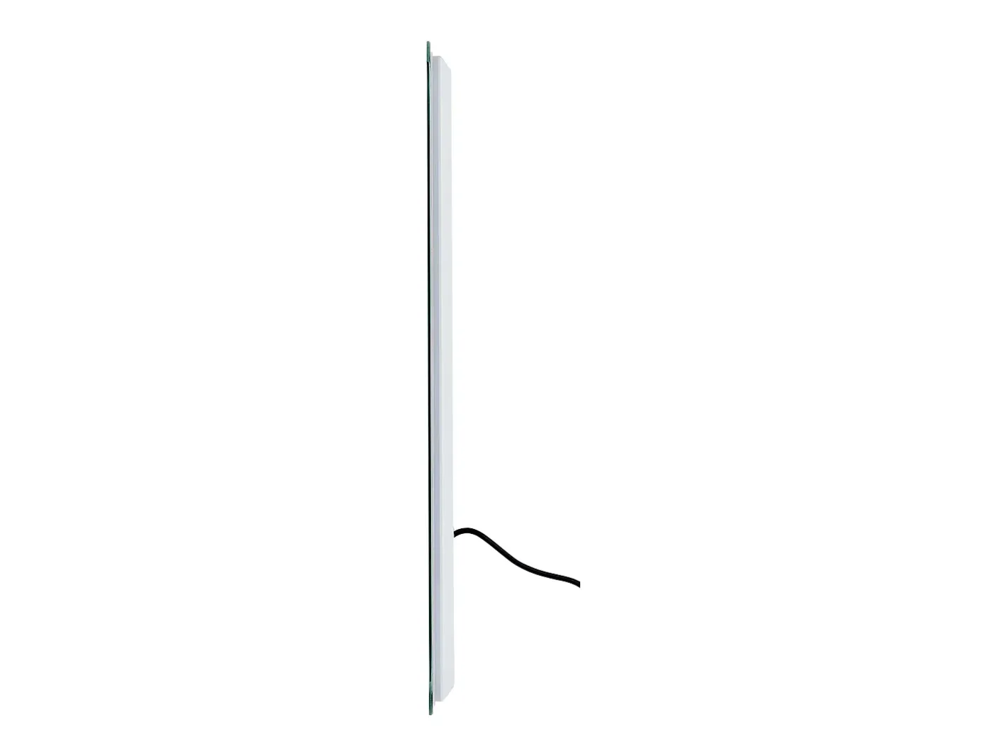 Clearance Espejo de Pared SucceBuy, 50 x 70 cm, Espejo de Baño LED, Montaje en Pared, Antiniebla, 3 Colores de Temperatura Ajustables Blanco