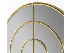Sale Les Tendances Espejo de pared TOKA de metal – L 72 x H 150 cm Dorado