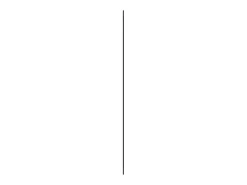 Hot Espejo de pared vidrio rectangular 30x100 cm ES720991 Plateado