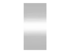 Espejo de pared vidrio rectangular 30x60 cm ES424976 Plateado Online