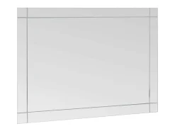 Espejo De Pared|Espejo-Espejo de pared 60x50 cm Cristal Plateado