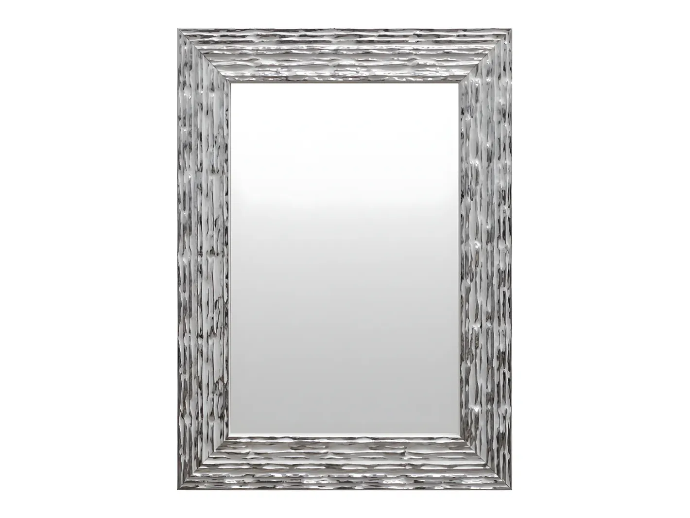 Clearance DECOWOOD Espejo de pared 60x80cm - AQUA - Gris