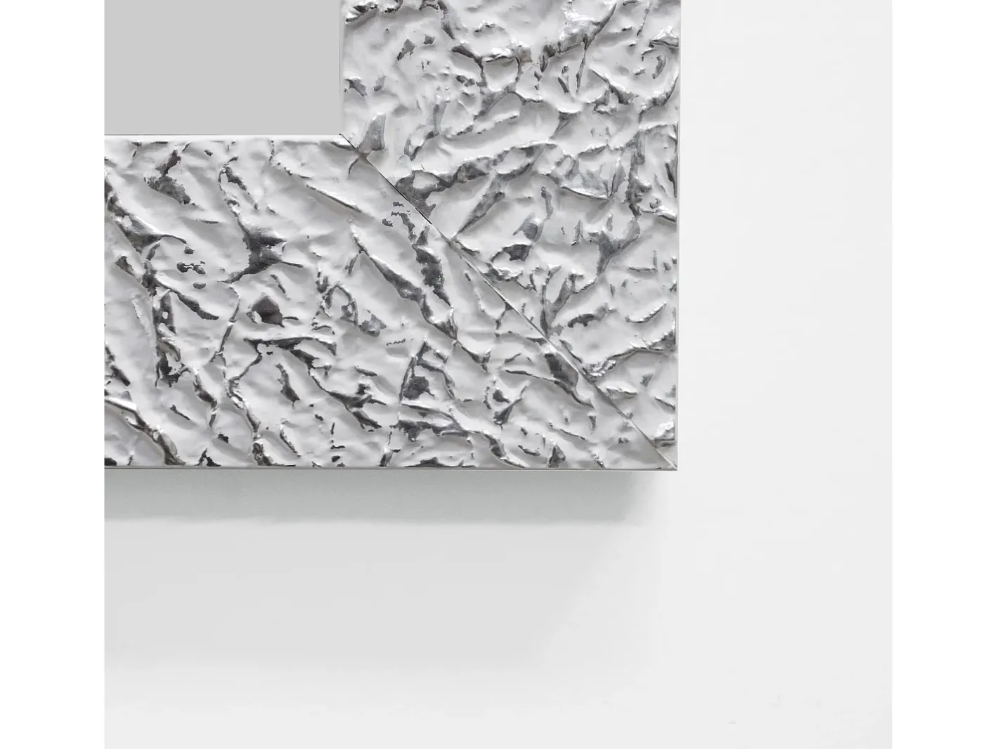 DECOWOOD Espejo De Pared|Espejo-Espejo de pared 60x80cm - NILO - Gris