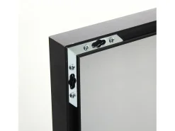 Espejo de pie 140 x 40 cm - espejo de cuerpo entero, marco de aleación de aluminio - espejo de pared - Negro Clearance