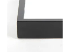 Espejo de pie 180 x 80 cm, espejo de pared grande, espejo de suelo, marco de aluminio, color Negro Online