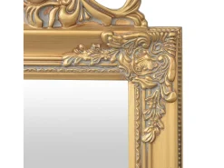 Espejo de pie estilo barroco 160x40 cm ES797851 Dorado