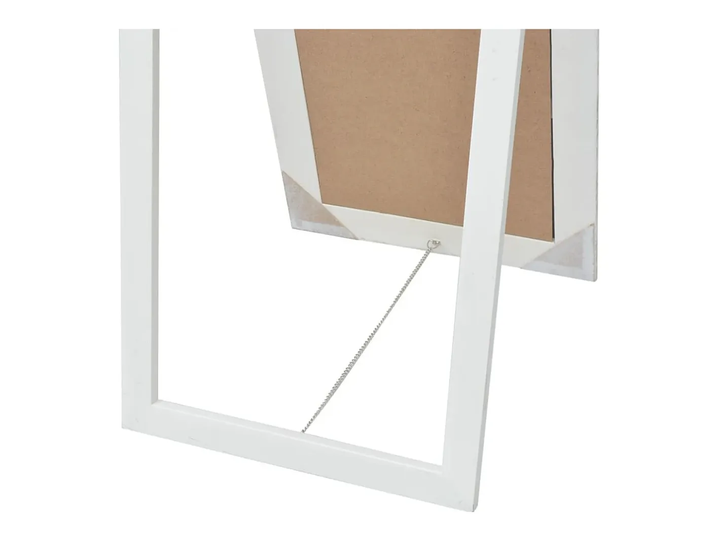 Espejo-Espejo de pie estilo barroco 160x40 cm ES910574 Blanco