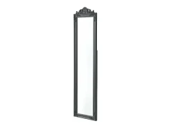 Helloshop26 Espejo de pie inclinable 160 x 40 cm oscuro 03_0007963 Gris Hot