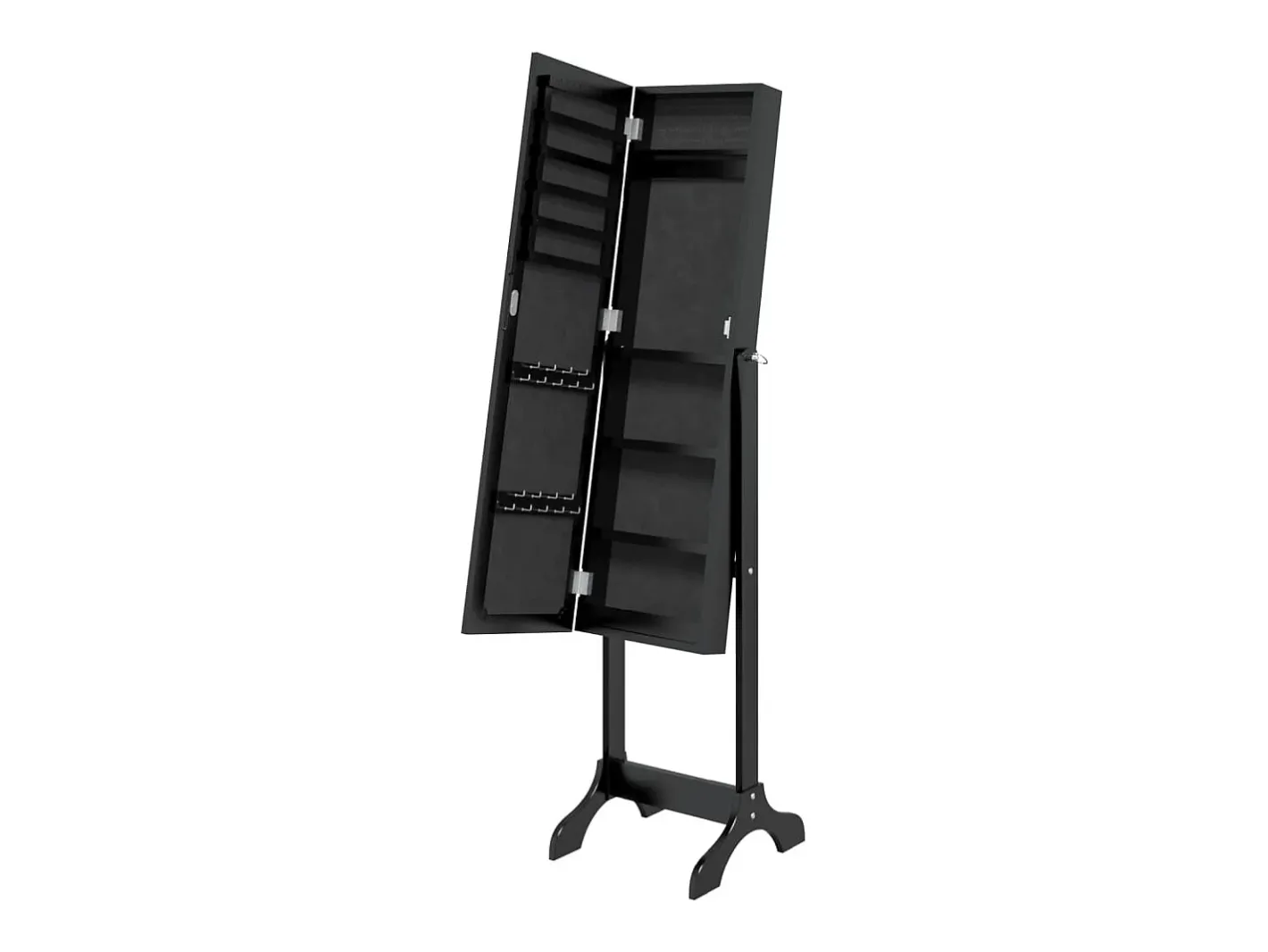 Espejo de pie 34x37x146 cm ES562967 Negro Sale