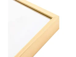 Espejo de pie rectangular con marco de metal HD Espejo de pie grande para sala de estar, dormitorio y vestidor Espejo 150x40cm Dorado Online