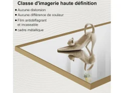 Sale Espejo de pie rectangular 174×63 cm con marco – Diseño minimalista y moderno Dorado
