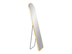New Les Tendances Espejo de suelo de aluminio MADRID – L 40 x H 150 cm-Color Negro