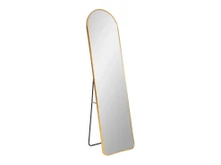 Les Tendances Espejo de suelo de aluminio MADRID – L 40 x H 150 cm-Color ribete verde crudo Beige Sale