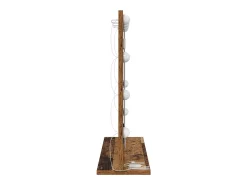 Online Espejo de tocador con espejo Madera antigua 60 x 55 x 18 cm Marru00f3n