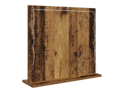 Online Espejo de tocador con espejo Madera antigua 60 x 55 x 18 cm Marru00f3n